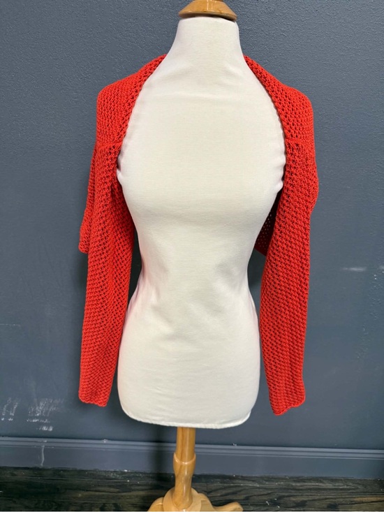 Urban Outfitters Jackets & Blazers - Urban outfitter Red Open-Front Knit Shrug Sweater - Women